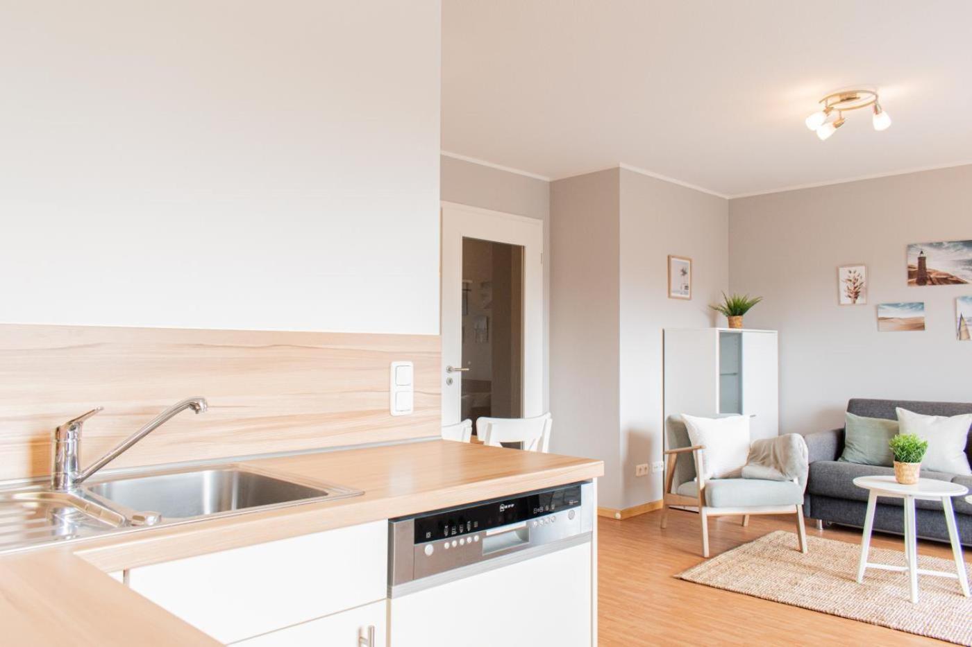 Ferienwohnung Strandduene B 13 ชาร์บอยท์ซ ภายนอก รูปภาพ